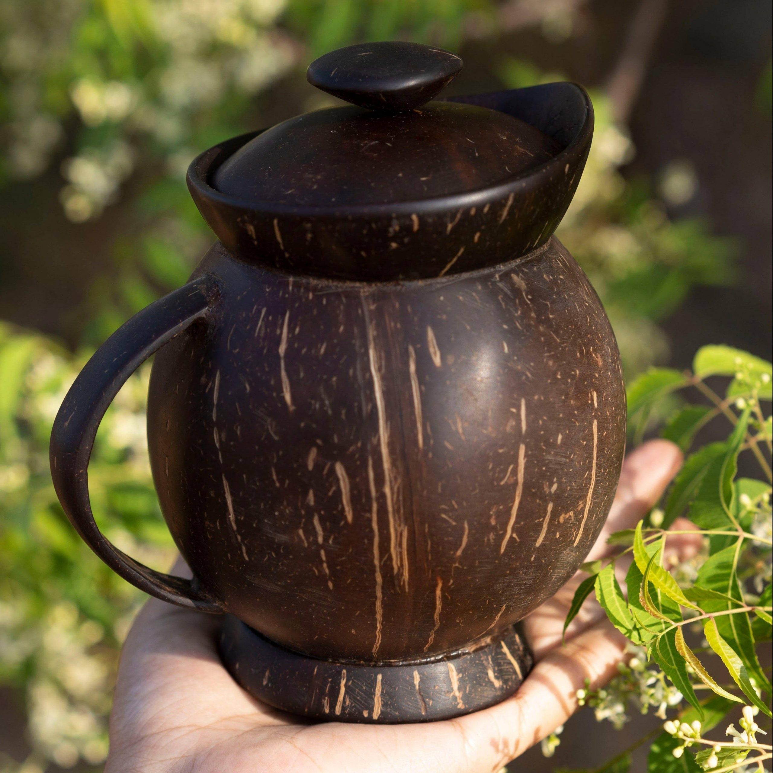 Coconut Shell Jug